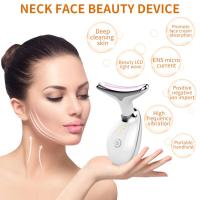 Dispositivo De Belleza Para Cuello Y Rostro Personal Portátil Lifting Facial Masajeador Máquina De Cuidado De La Piel USB Rejuvenecimiento Antiarrugas Tensión Del Cuello - details 0