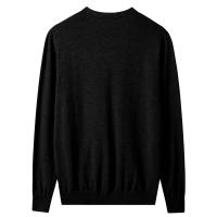 Suéter tipo cárdigan con cuello en V para hombre, suéter informal ligero con botones y punto - details 1