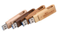 Unidades flash USB 3.0 de madera giratorias 128 GB Regalos de boda creativos Memoria USB 64 GB Pendrive de madera de arce 32 GB Dispositivos de almacenamiento USB3.0 16 GB Almacenamiento externo de alta calidad 8 GB Disco U resistente al agua 4 GB - details 7
