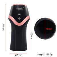 Vibrador de Pene para Masturbación Masculina 12 Velocidades Entrenador de Retraso Sexo Oral Juguetes para Hombres Ejercicio de Estimulación del Glándulo - details 6