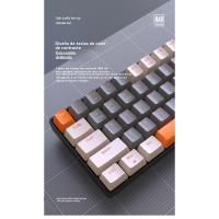 K68 Teclado mecánico inalámbrico Bluetooth de doble modo Bloque de color personalizado para juegos Teclado mecánico intercambio en caliente - details 9