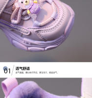Zapatos para niños de 1 a 6 años, 3 niños, zapatos deportivos de terciopelo fino, calientes, niñas, zapatos casuales de moda. - details 2