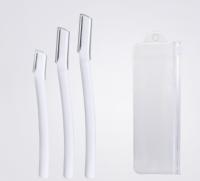 Tres cuchillos de decoración para cejas para hombres y mujeres, juego de afeitado de cejas, recortador - details 0