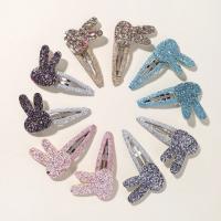 Clips de Cabello de Conejo BB de Flores Brillantes 10 Piezas Hechas a Mano para Niñas Lindas - details 8