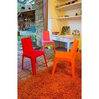 resol Julieta Conjunto Infantil de 2 sillas y 1 Mesa para Interior, Exterior, jardín - Color Azul Cielo - details 7