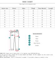 Pantalones vaqueros térmicos de lana gruesa para mujer, Vaqueros ajustados cálidos de cintura alta, pantalones pitillo con botones elásticos, pantalones vaqueros informales de terciopelo para mamá - details 0