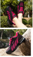 Zapatillas para correr con amortiguación de alta calidad, zapatillas deportivas informales transpirables para mujer, zapatillas deportivas antideslizantes para caminar - details 21