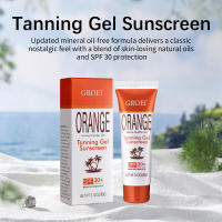 GROEI Premium Tanning Gel Protector solar SPF30+ con aceites naturales Fórmula no grasa y de rápida absorción para todo tipo de piel (88 g) - details 1
