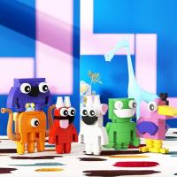 Figura de acción de jardín de infantes, juego de terror, Bam, puertas de amigos, 6 en 1 - details 5