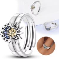 Anillo de Plata de Ley 925 para mujer, joyería de boda, regalos - details 1