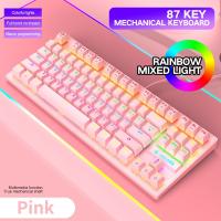 2025 nuevo K2 punk teclado mecánico 87 teclas gaming competitivo oficina portátil gaming teclado - details 13