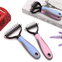 Cepillo removedor de pelo para mascotas, peine para gatos, pelo largo y corto, cuidado de mascotas, accesorios para perros - details 11
