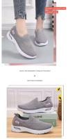 2025 Nuevos zapatos deportivos de verano transpirables con plantilla de PVC suave, planos, ligeros e informales para mujer - details 20