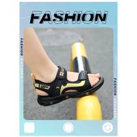 Sandalias deportivas transpirables de verano para niños, zapatos de playa para exteriores, cómodas sandalias de suela suave para niños, sandalias antideslizantes de moda - details 3