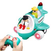 Juguetes de avión de Control remoto para bebés, Avión de juguete para niños pequeños 2-3, helicóptero RC de música infantil con sonido ligero - details 0