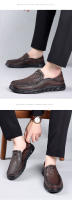 Zapatos Casuales de Hombre de Piel de Oveja Transpirables, Versátiles, Suaves Zapatos de Verano - details 14