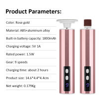 Removedor de callos eléctrico, lima de pies profesional, máquina de pedicura, talón recargable, eliminación de piel muerta agrietada, papel de lija para pies, exfoliante - details 11