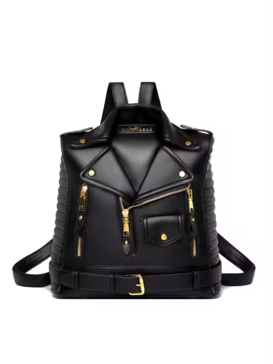 Mochila de cuero personalizada de moda Diseñador de Mujer - 1