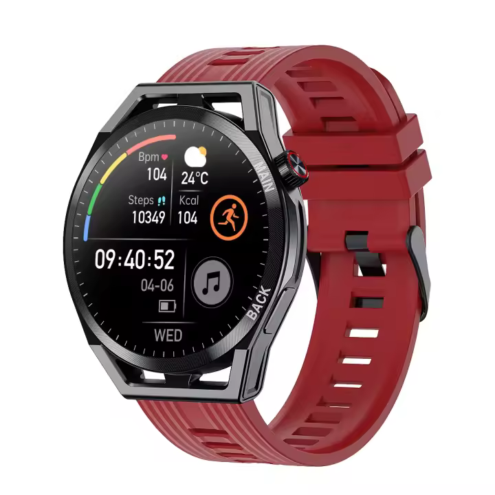 Reloj inteligente deportivo I69 para hombre y mujer, SmartWatch con Bluetooth, llamadas, pantalla meteorológica, presión arterial, frecuencia cardíaca, resistente al agua - 1