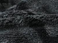 Abrigo con capucha de lana para niños, abrigo con cremallera de color sólido, ropa de invierno para niños - details 36