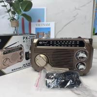 Portátil de alta sensibilidad FM AM SW Radio carga Receptor solar de emergencia manivela Bluetooth altavoz reproductor de música Audio AUX - details 1