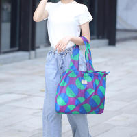 Bolsas de compras plegables reutilizables, bolsas de comestibles ecológicas con cierre de cordón para supermercado, tienda de conveni - details 4