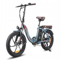 FAFREES F20 Pro Bicicleta Eléctrica Plegable, Freno de Doble Disco+SHIMANO de 7 Velocidades, Neumáticos de 20*3,0 Pulgadas, Velocidad Máxima de 25km/h, Batería de 36V 18Ah, Autonomía Máxima de 120-150 km en Modo de Asistencia, Verde - details 0