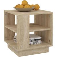 Mesa de Centro auxiliar Consola Lateral de Salón Sofá Muebles de Madera Sonoma 40x40x43 cm - details 4