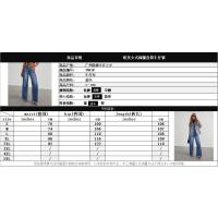 2025 nuevos pantalones anchos de mezclilla para mujer - details 0