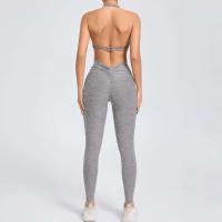 Traje de entrenamiento de gimnasia reforzado deportivo para mujer, ropa deportiva para mujer, traje de yoga rojo, negro y rosa 2024 - details 5