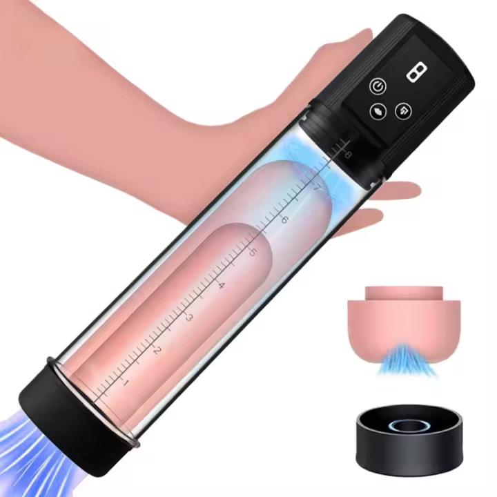 Ampliadora Manual para mejorar la erección, juguetes sexuales para hombre, bomba de vacío, entrenador de Miembro grande, masturbador duradero masculino - 1