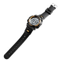 Reloj de pulsera impermeable SKMEI 5Bar para niños con luz LED pantalla digital para niños y niñas con alarma reloj de pulsera tipo digital made in china - details 6