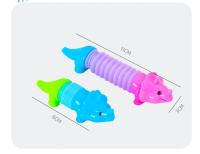 Juguete de Alivio de Estrés de Dinosaurio Telescópico Colorido 20Pc Transformación de Tubo para Fiesta de Cumpleaños, Boda, Regalo de Pinata de Invitados - details 0