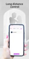 Anillo de pene de descarga eléctrica, vibrador Bluetooth para pareja, masajeador de próstata, Control remoto por teléfono inteligente - details 8