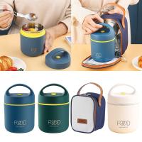 Taza de vacío hermética, fiambrera térmica, bolsa de almuerzo aislada, contenedor de alimentos, taza de sopa de acero inoxidable - details 5