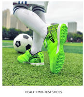 Zapatos de fútbol de marca para niños, botas de fútbol TF para niños, tacos antideslizantes para exteriores, zapatillas de fútbol, zapatos de entrenamiento deportivos - details 16