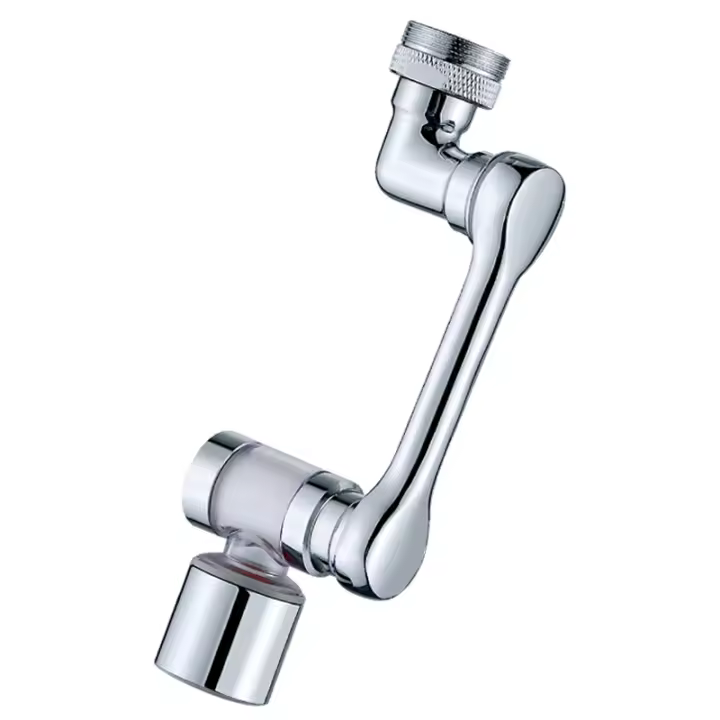 Grifo con filtro giratorio de cerámica, rociador de Metal para cocina, boquilla burbujeadora, ahorro de agua, 2023 - 1