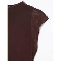 Vestido de malla de seda plisado clásico para mujer nuevo estilo hecho a mano - details 10