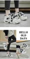 2025 primavera otoño zapatillas gruesas para mujer zapatos deportivos de plataforma transpirables para mujer zapatos vulcanizados de suela gruesa de moda - details 8