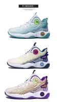 Zapatillas de baloncesto deportivas informales para hombre, cómodas y ligeras, logotipo de verano, plantillas de goma que aumentan la altura - details 15