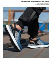 Zapatos de seguridad antiestáticos con punta compuesta para hombre, zapatillas indestructibles para prevenir perforaciones, botas, calzado ligero para hombre - details 31