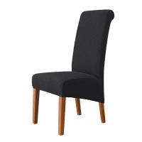 Cubierta de Silla de Vellón Polar XL Cubiertas de Asiento de Comedor de Boda para Sillas de Cocina - details 14
