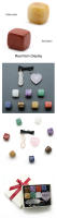 Kit de cristales curativos para meditación, juego de piedras cúbicas de 7 Chakras, Cuarzo Rosa, corazón, cristal de cuarzo transparente, punto de energía, Yoga, con caja de regalo - details 1