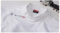 Servicio de comida, traje de cocina, uniforme de chef, chaquetas de cocinero para restaurante, panadería, cafetería, camarero, camarera, camisas de trabajo - details 6