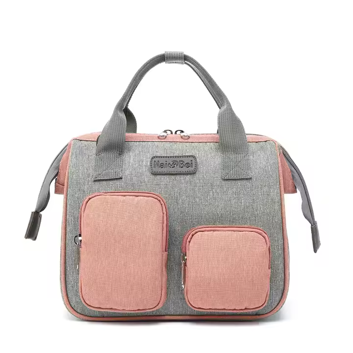 Rosa Eterna Bolso DE LA Madre y el bebé para los productos para Bebés, Bolso de Hombre Doble, Bolso de hombre de la mamá - 1
