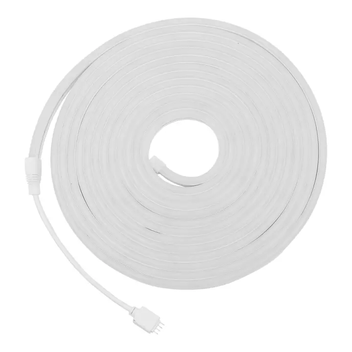 Tira Flexible de luces LED de neón, cinta de señal con Control remoto, resistente al agua IP67, DC12V, RGB, WIFI, 3535, 96LED/m - 1