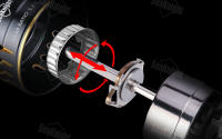 Carrete de Pesca Archer2 de SeaKnight 5.2:1 4.9:1 Max Drag Power Aluminio 28lbs Alarma de Peces - details 4