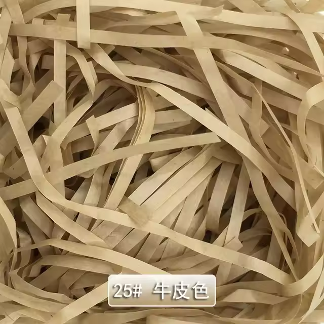 Papel de Lefite de Colores de Raffia Fondo para Cajas de Regalos de Boda DIY Empaque de Caramelos - 1