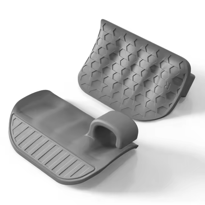 Empuñaduras de elevación antideslizantes, Protector antideslizante para dedos, entrenador de silicona, fortalecedor de agarre grueso, guantes de entrenamiento para gimnasio - 1