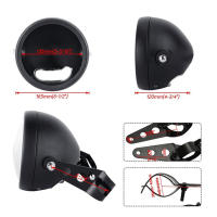 Faros LED para motocicleta y coche 5.75 pulgadas para Harley Sportster Iron 883 Dyna Triumph Street Speed Triple 5 3/4" H4 Faro Principal - details 50